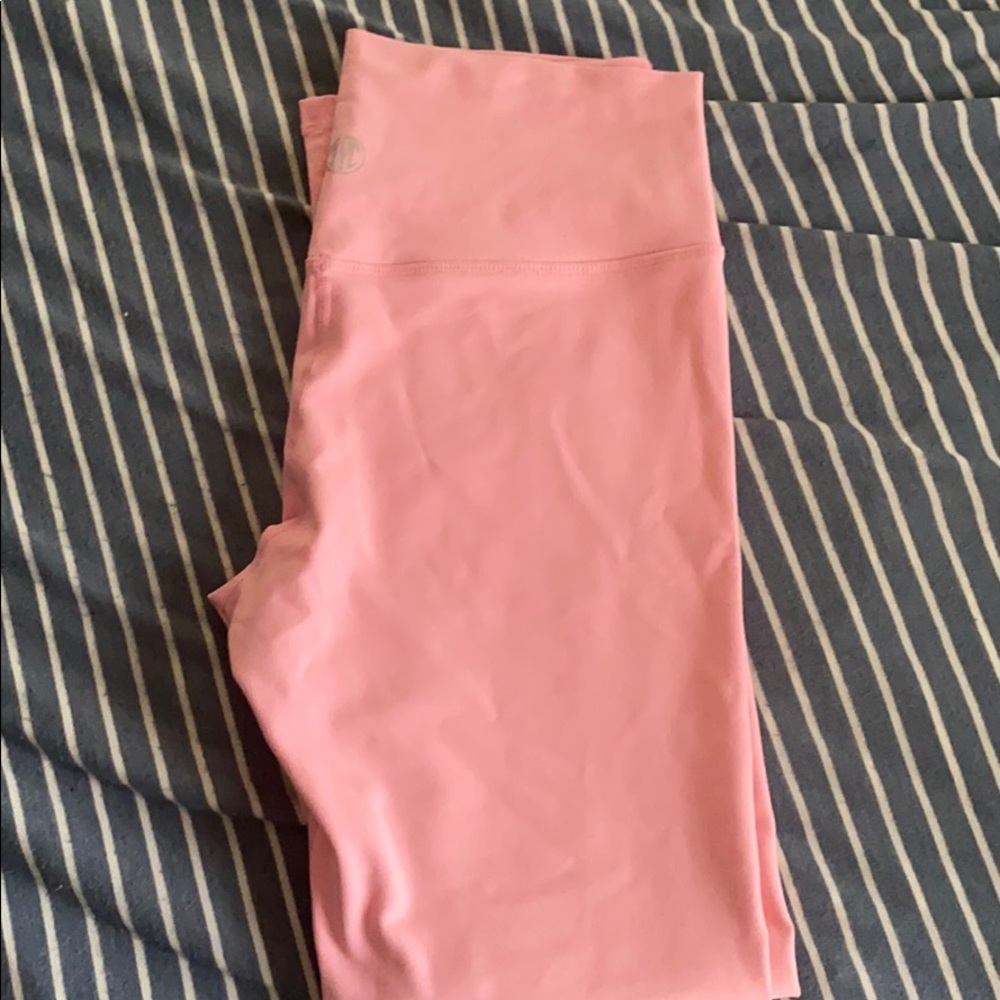 Pink leggings tillyoucollapse